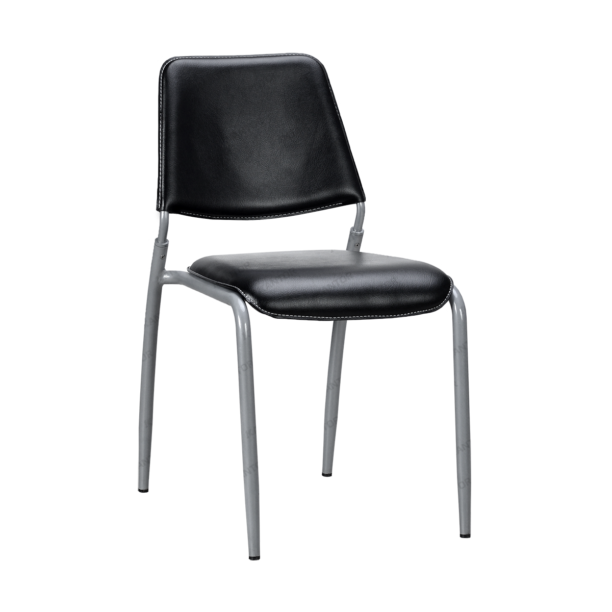 Kursi Cofemo CC12 susun dengan rangka besi silver kuat dan ergonomis Tersedia di 1Kantor.com