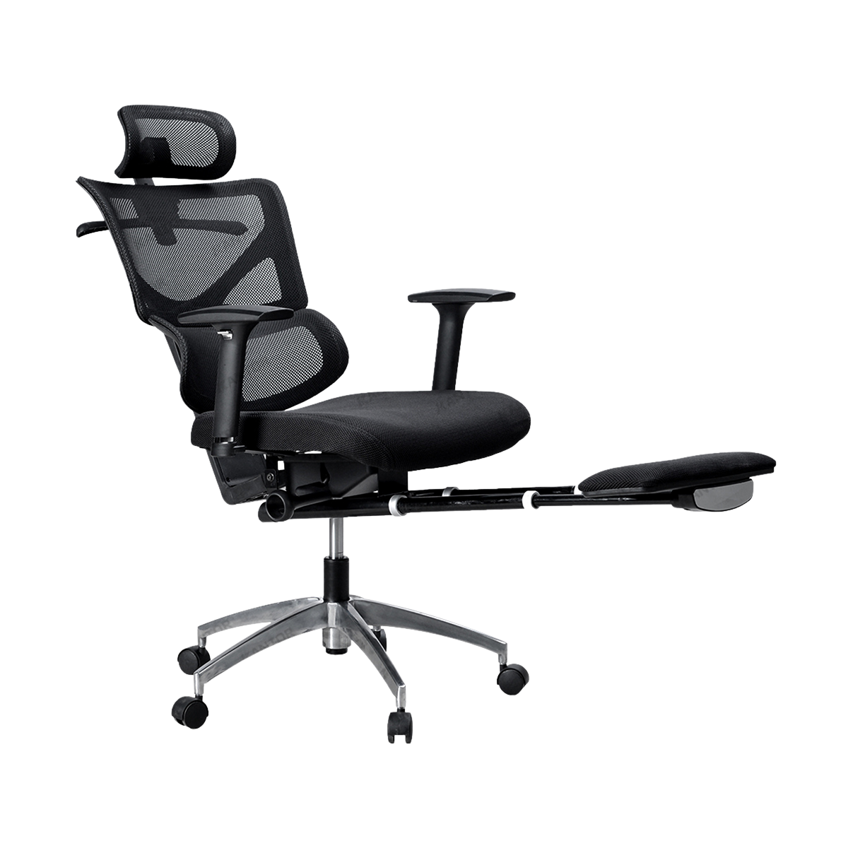 kursi direktur Ergotec ergonomis dengan lumbar support fleksibel