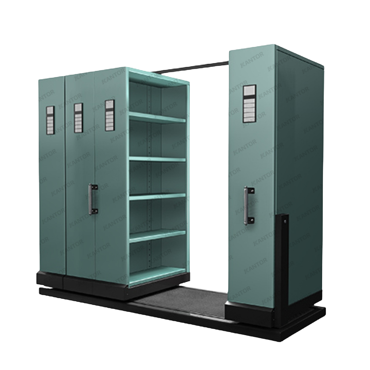 Lemari arsip besi Alba Metal mobile file kokoh dan fungsional — Tersedia di 1Kantor.com