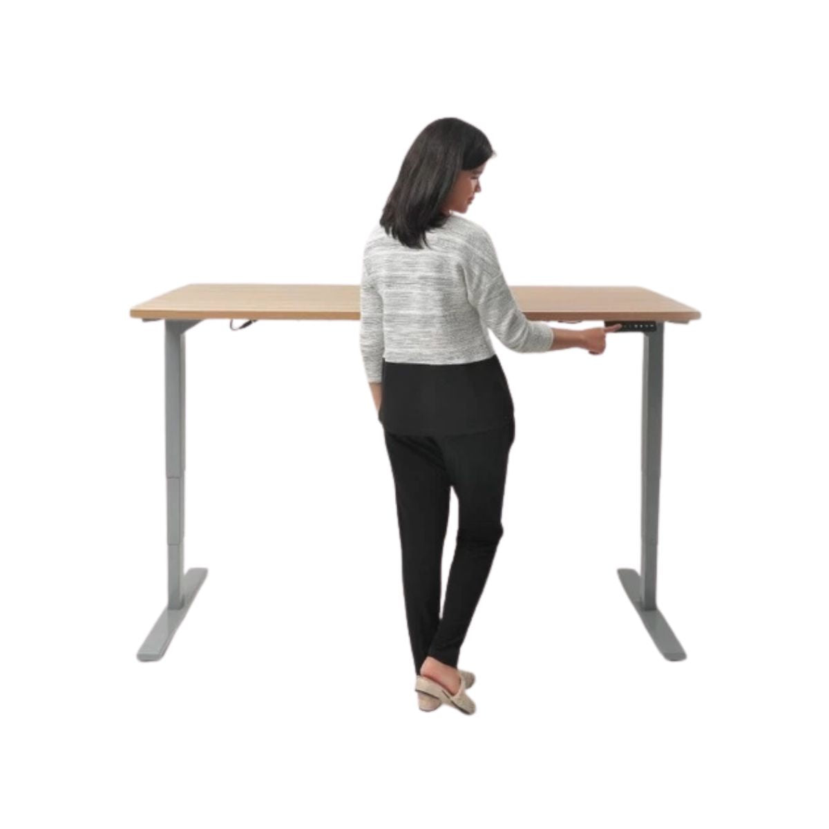 Meja Kerja Ergonomis FIRM SNO High-Adjustable Desk Cocok untuk home office