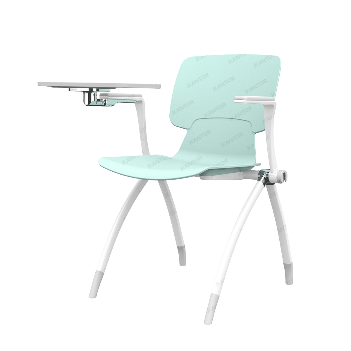 Kursi Belajar FIRM Strata Study Chair Modern dengan meja tulis
