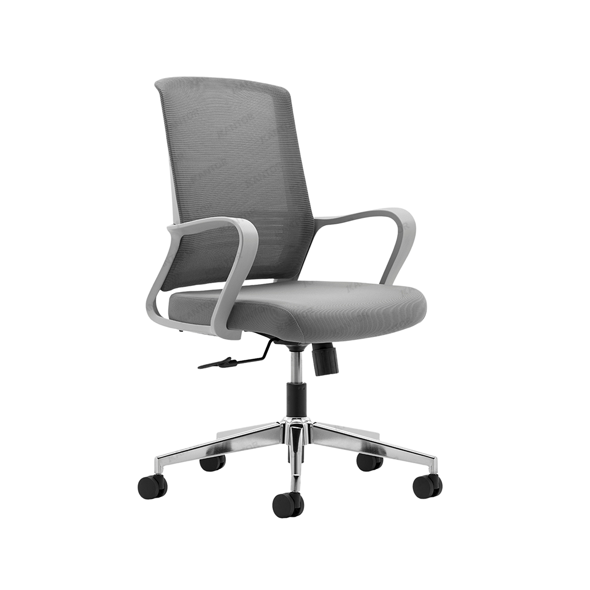 Kursi Kantor VOIT NVO 307 A Frame Grey Desain modern dengan sandaran mesh breathable