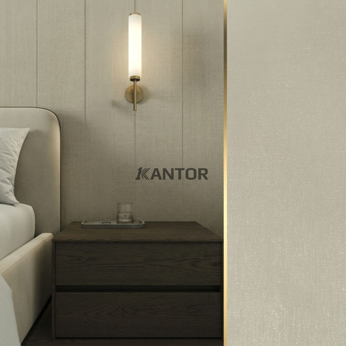 Panel dinding motif kayu MEVVAH untuk interior rumah elegan tersedia di 1kantor.com