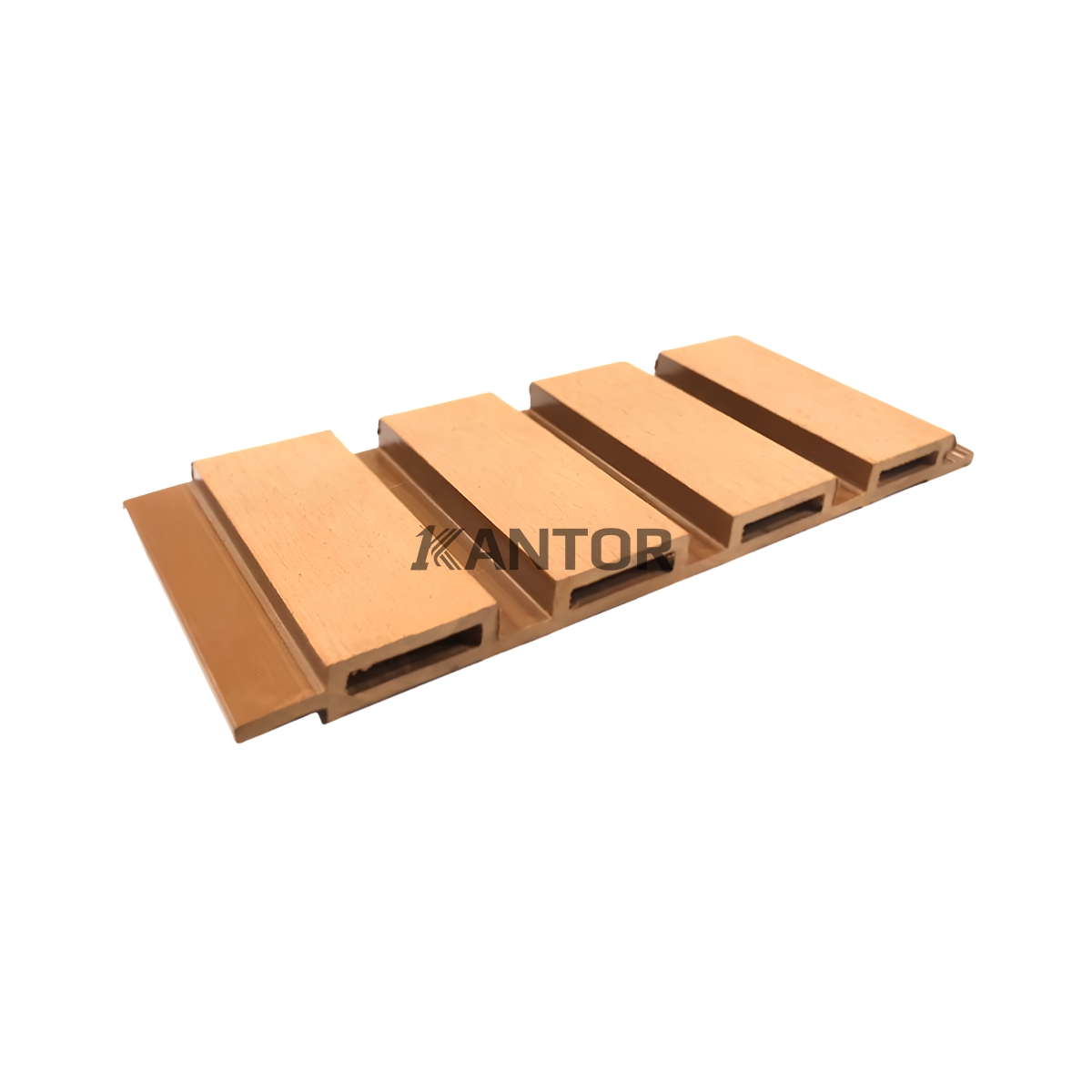 WPC Fluted Wall Panel Kayu Asri untuk dinding interior modern