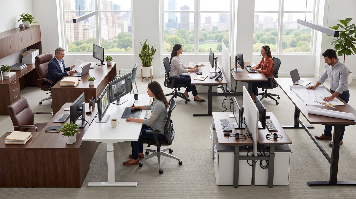 Ukuran Meja Kantor yang Ideal untuk Berbagai Jenis Pekerjaan
