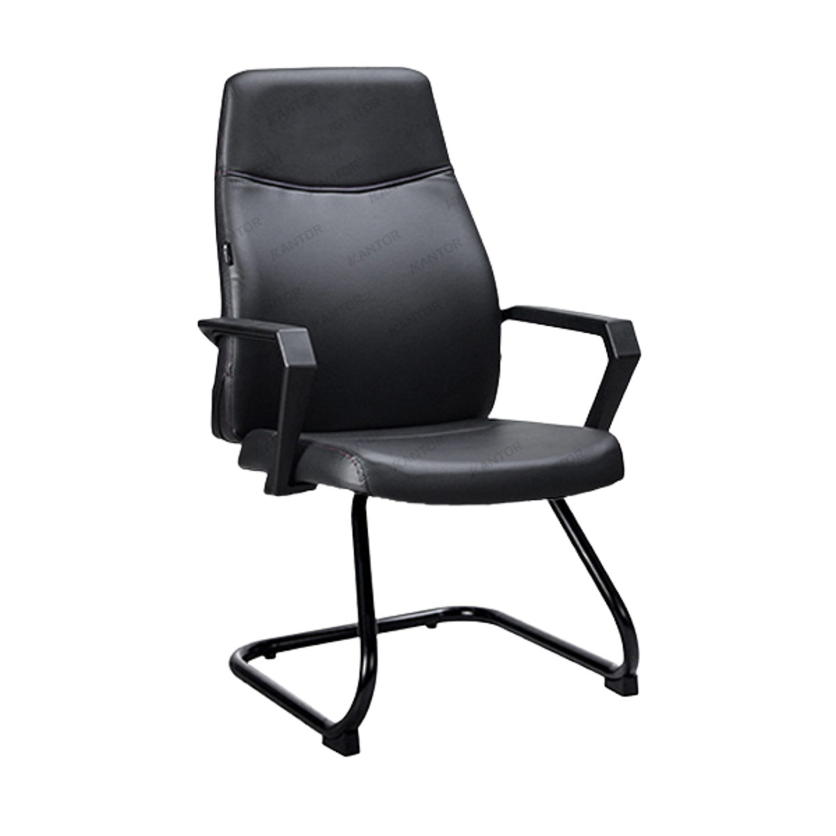 Kursi hadap Ergotec 908 U elegan dengan kaki cantilever kokoh – Tersedia di 1Kantor