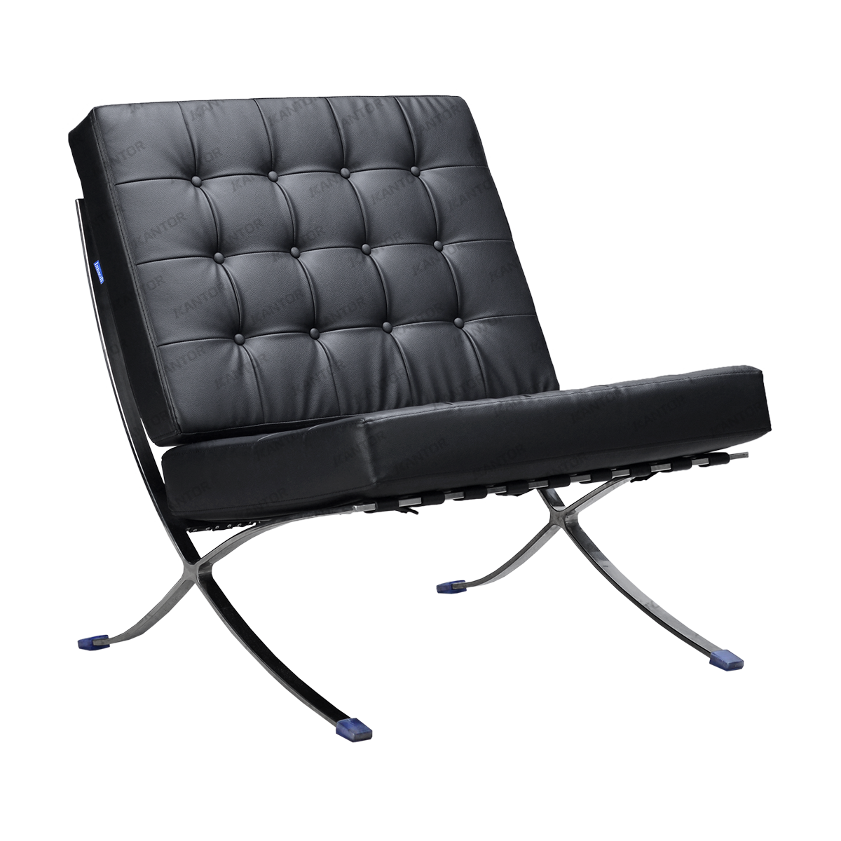 Sofa modern minimalis Barcel dengan bahan synthetic leather elegan – Tersedia di 1Kantor.com