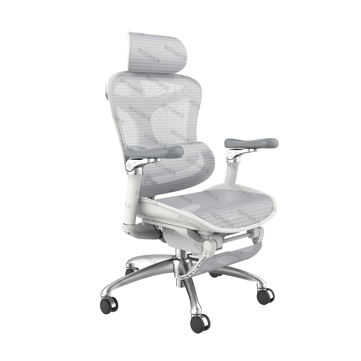 Kursi Kantor Sihoo C300 102 JT ergonomis warna putih elegan