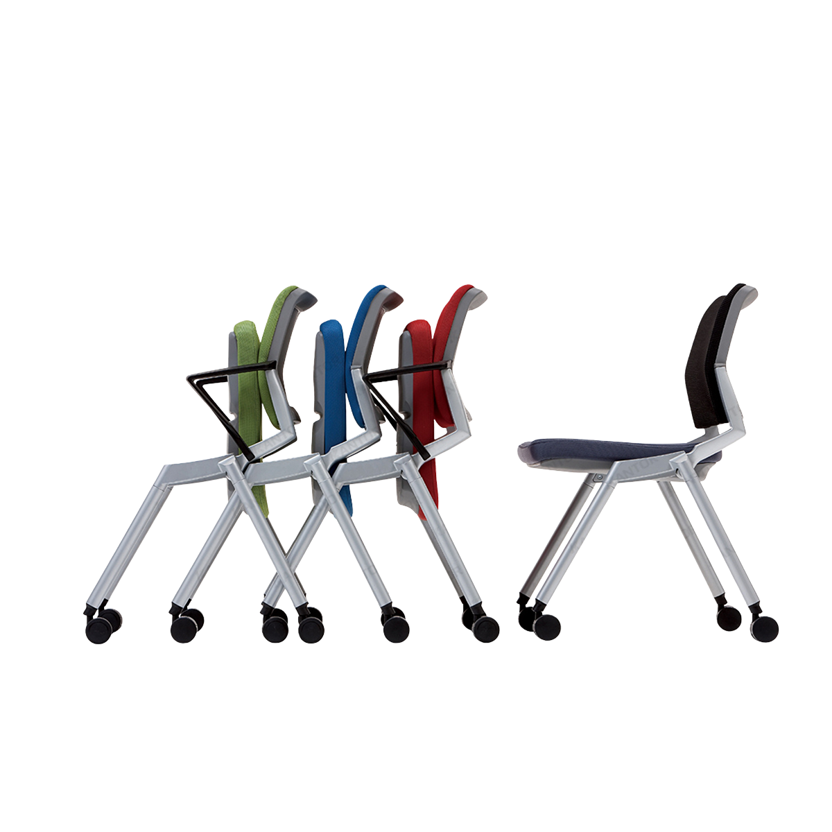Kursi Meeting CITY Chair by FIRM Stacking praktis untuk ruang meeting dan training
