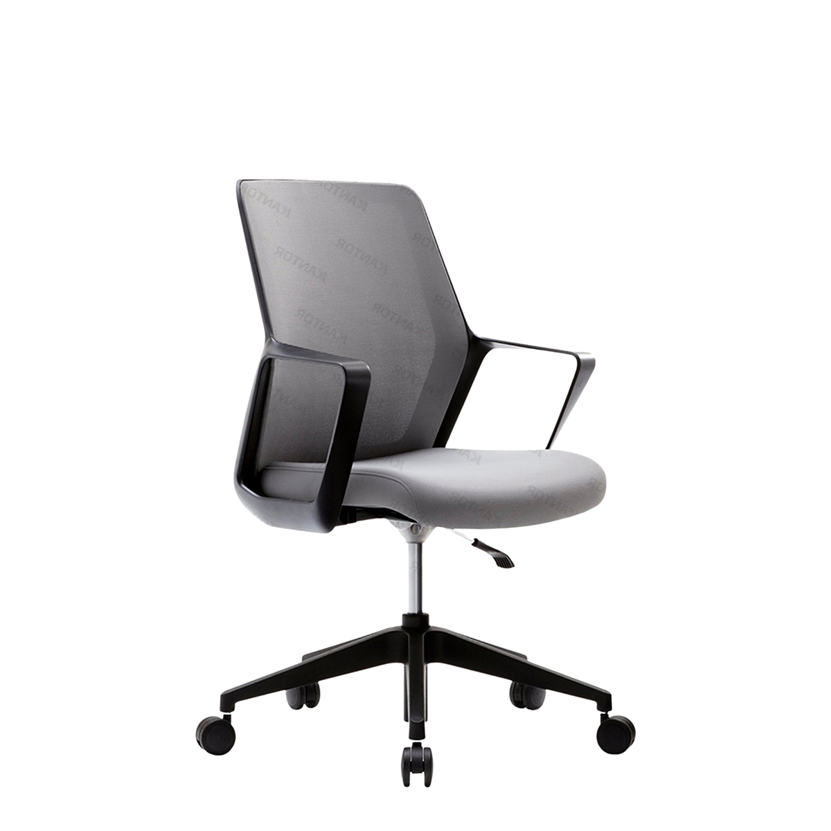 Kursi Kerja FLO Chair Black Mid back nyaman untuk aktivitas kantor rutin