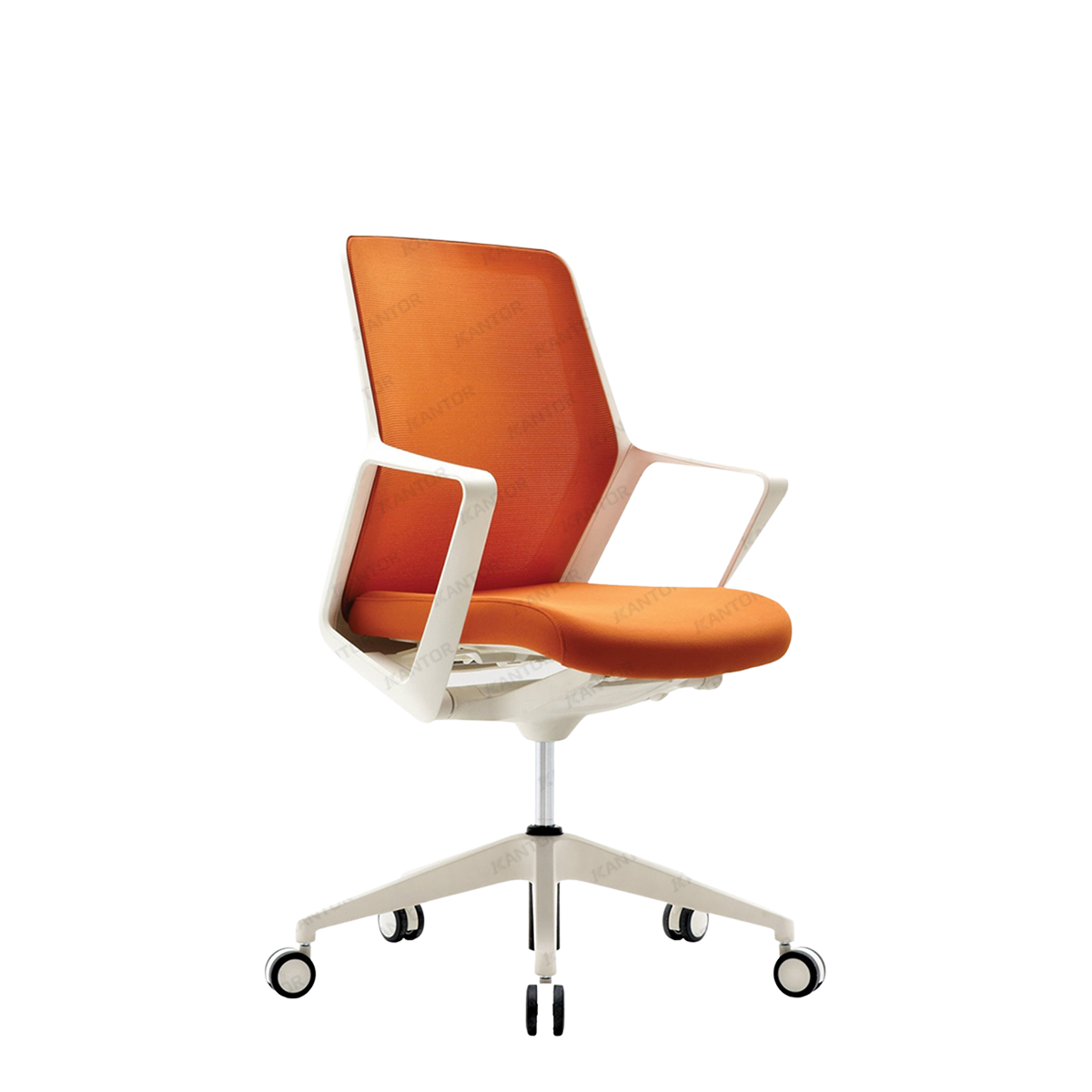 Kursi Kerja FLO Chair White Nyaman untuk penggunaan jangka panjang