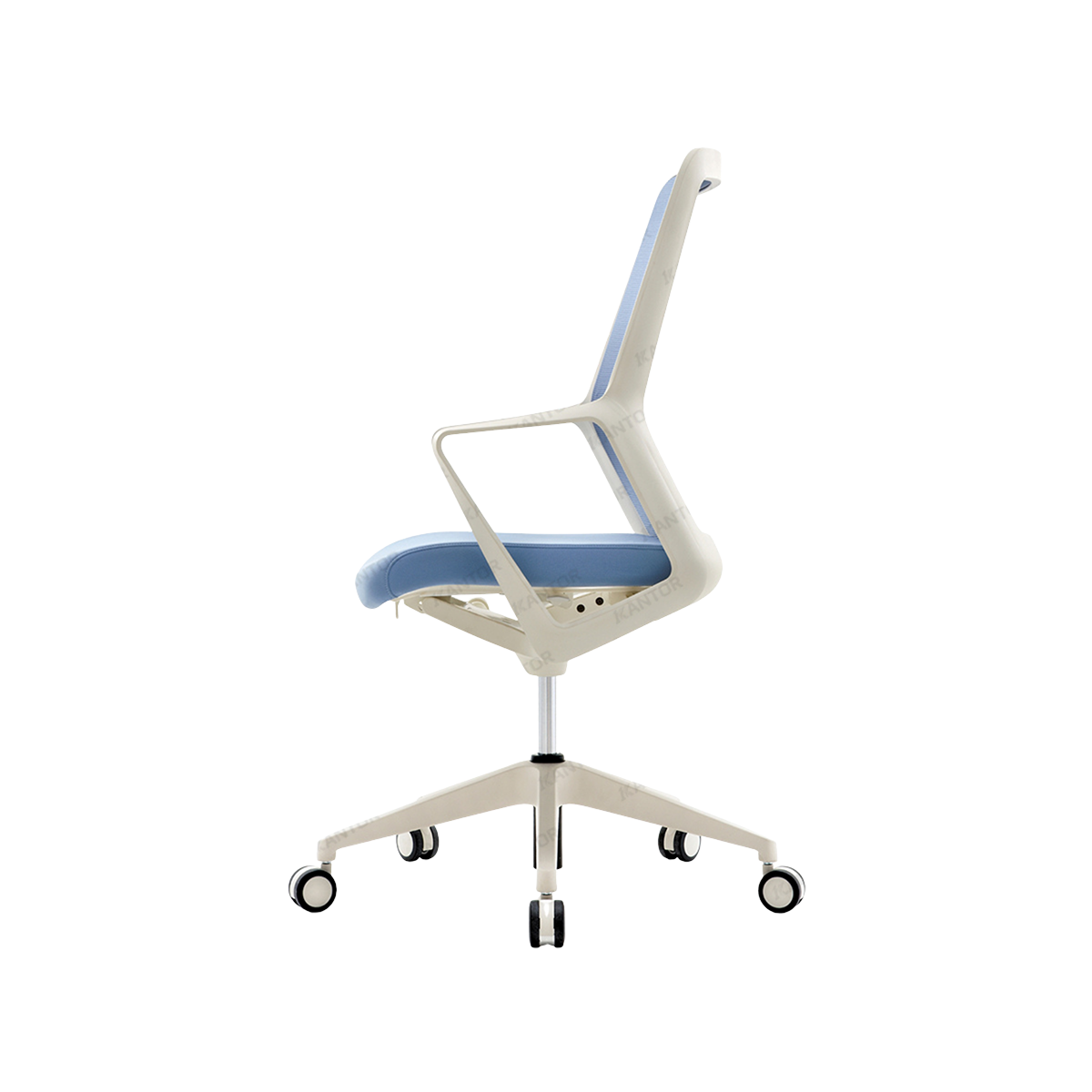 Kursi Kantor FIRM FLO Chair White Dudukan fabric ergonomis dan stylish