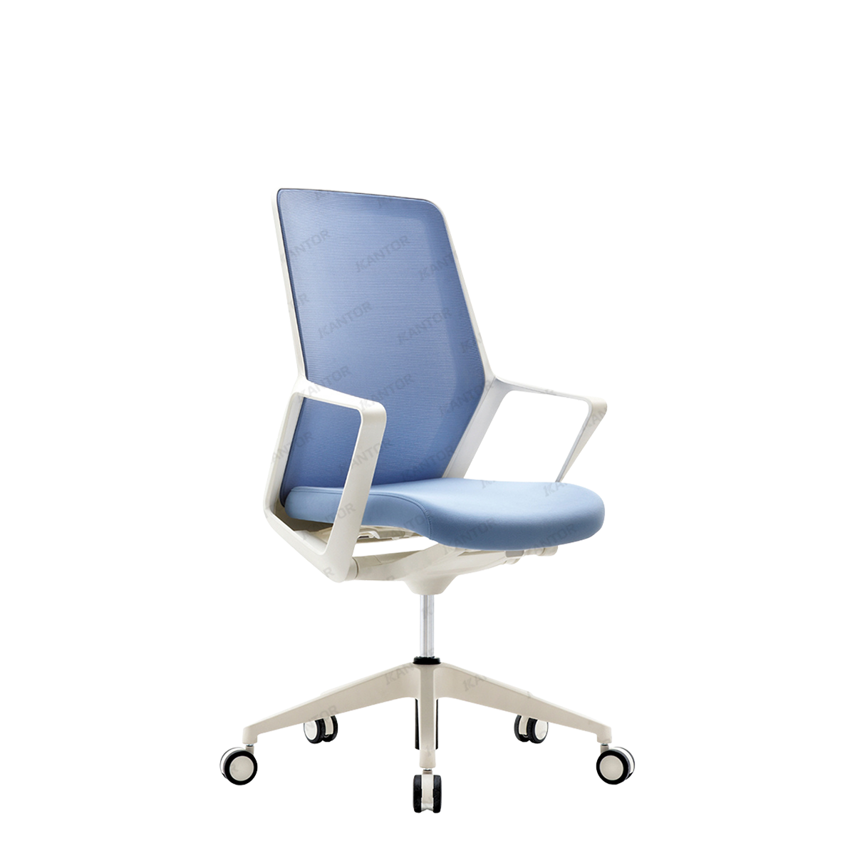 Kursi Kantor FLO Chair White Modern minimalis untuk ruang kerja kreatif