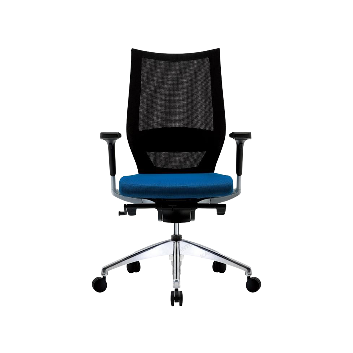 Kursi Kantor Fortis FOT 307 PD Lumbar adjustable dengan mesh fabric breathable