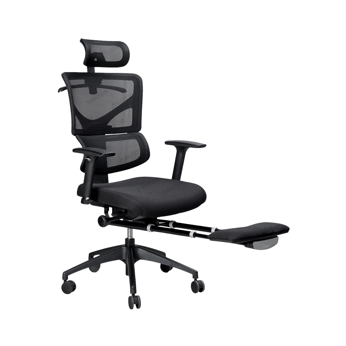 Kursi kantor Ergotec GL937X ergonomis dengan kaki nylon elegan – Tersedia di 1Kantor