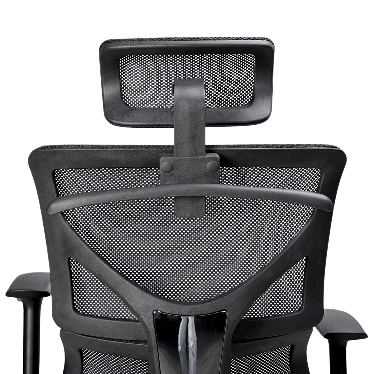 kursi kerja Ergotec GL937X nyaman dengan kombinasi mesh dan fabric premium