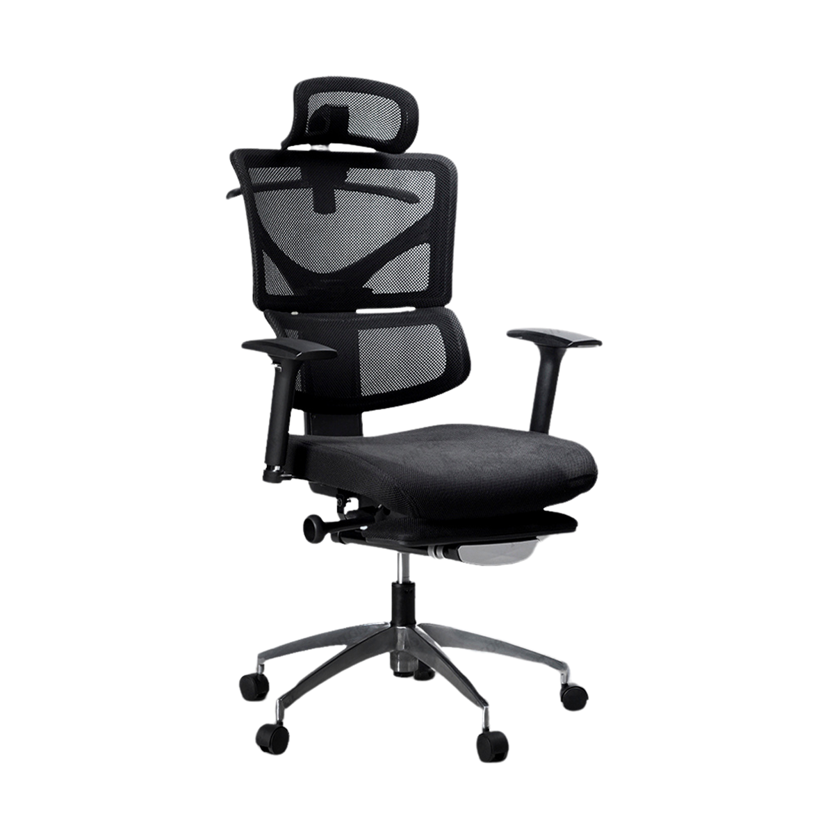Kursi direktur Ergotec ergonomis dengan sandaran kepala adjustable – Tersedia di 1Kantor