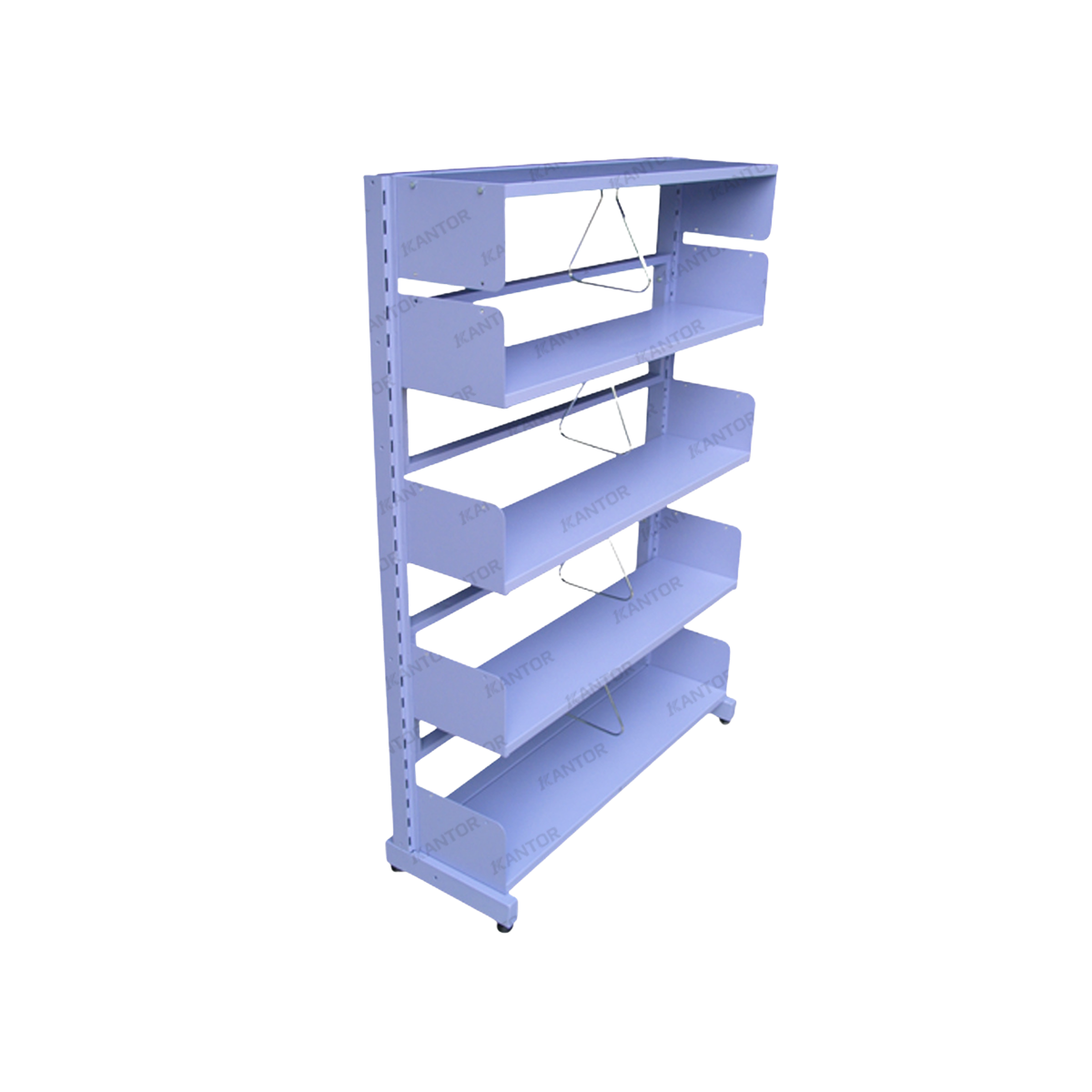 Rak arsip besi single rack Alba Metal LB 1505 SB lima tingkat – Tersedia di 1Kantor.com