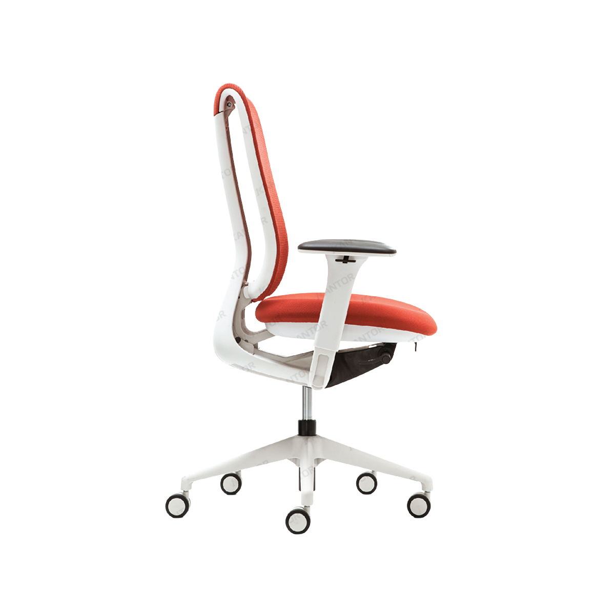 Kursi Kantor FIRM LIBRA LB 307 D Frame Putih Dukungan postur otomatis modern