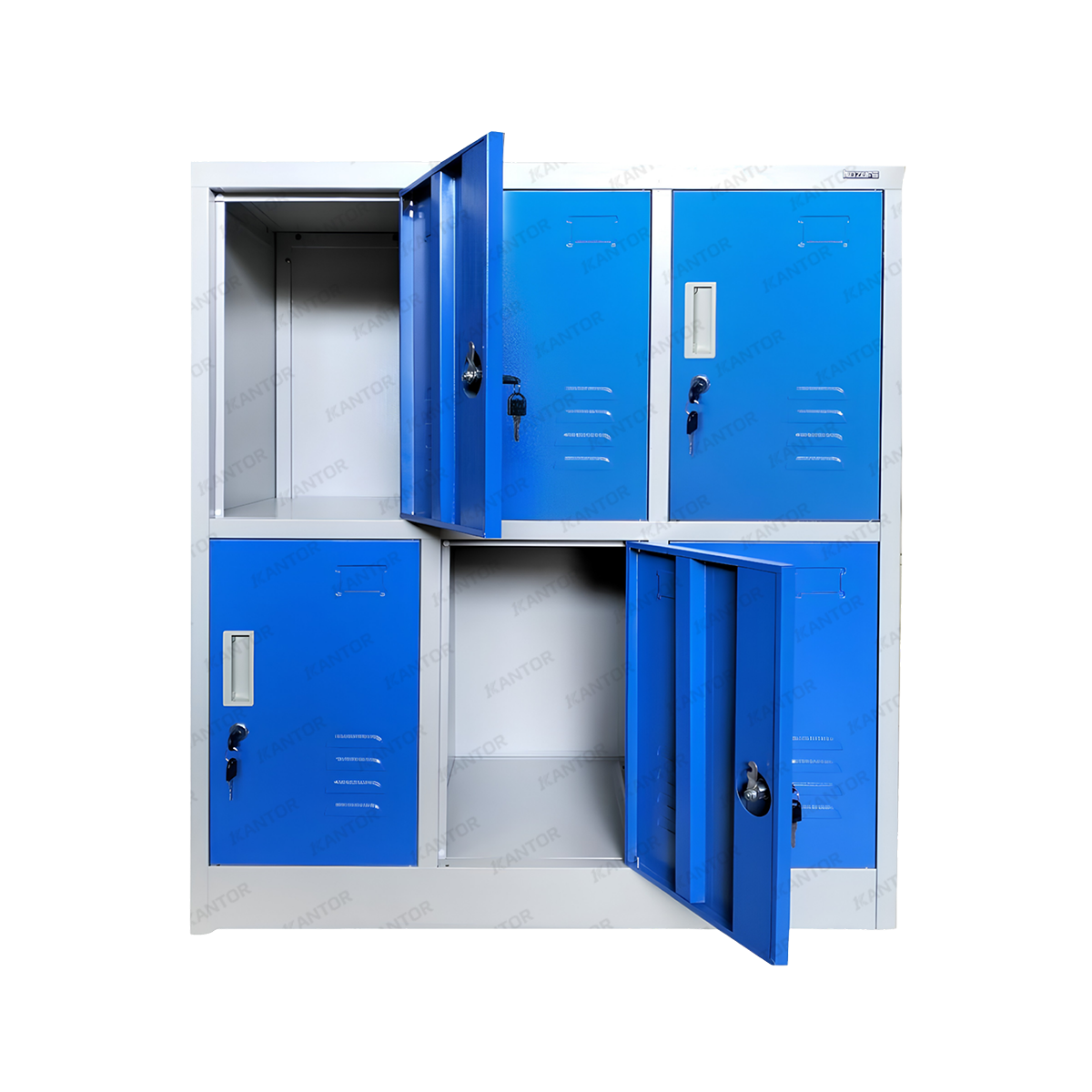 Loker Besi Locker Kozure KL-6SW loker besi 6 pintu desain modern untuk ruang kerja