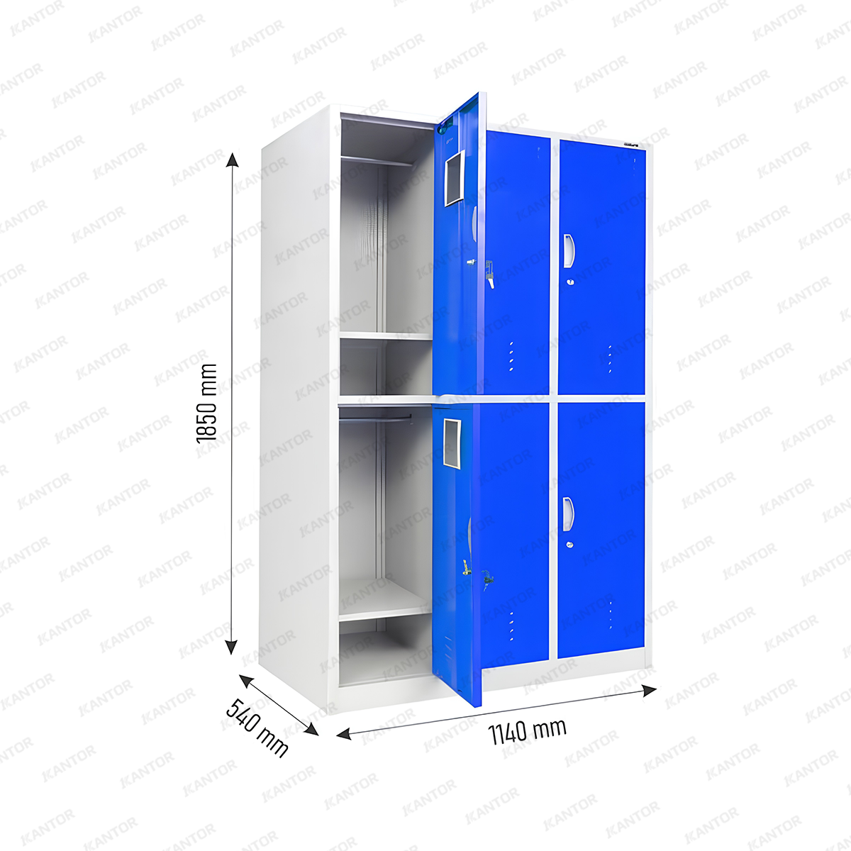 Loker Besi Locker Kozure KL-6WX loker besi 6 pintu lebar kokoh dengan desain modern