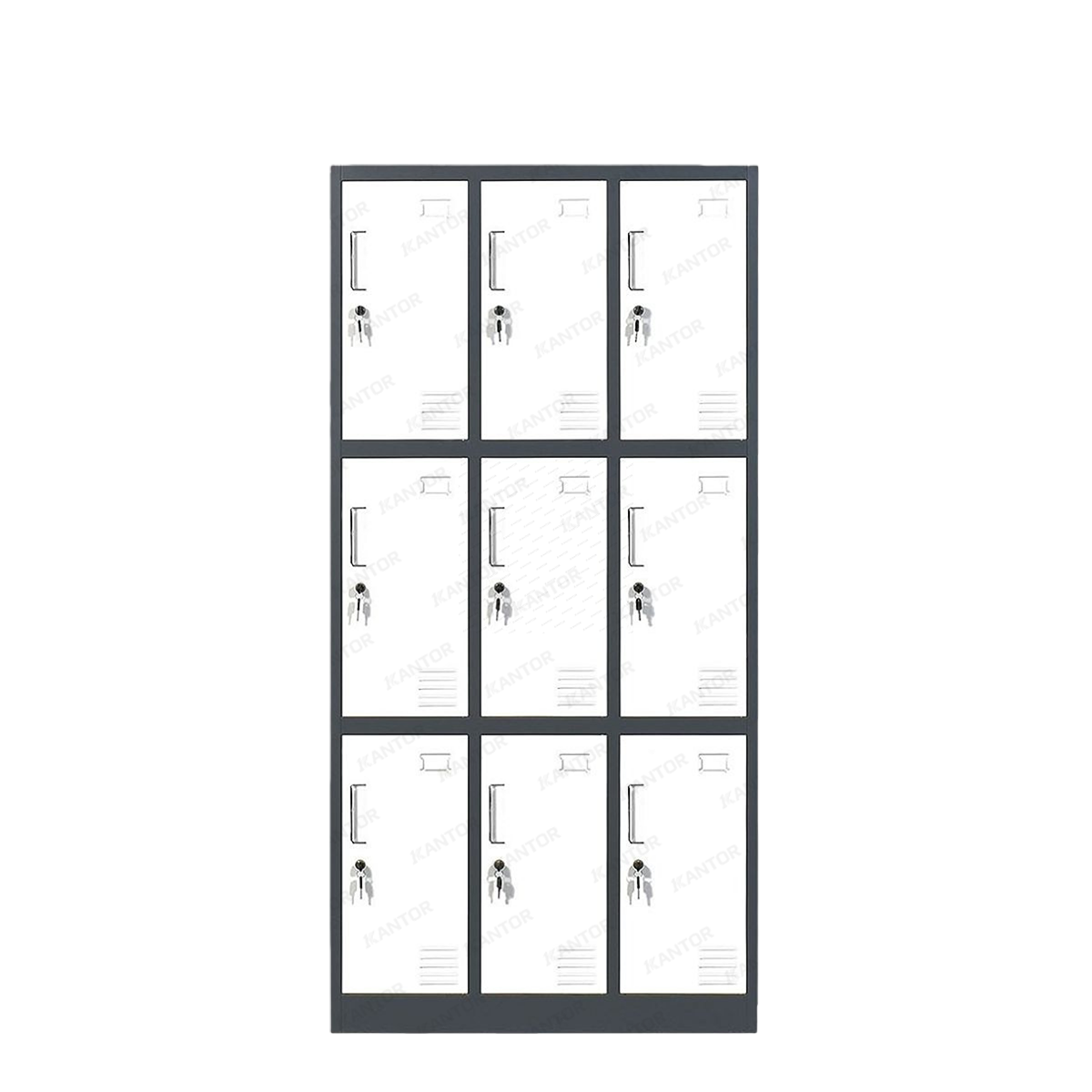 Locker Besi Uno UL-09 9 pintu penyimpanan barang pribadi yang aman