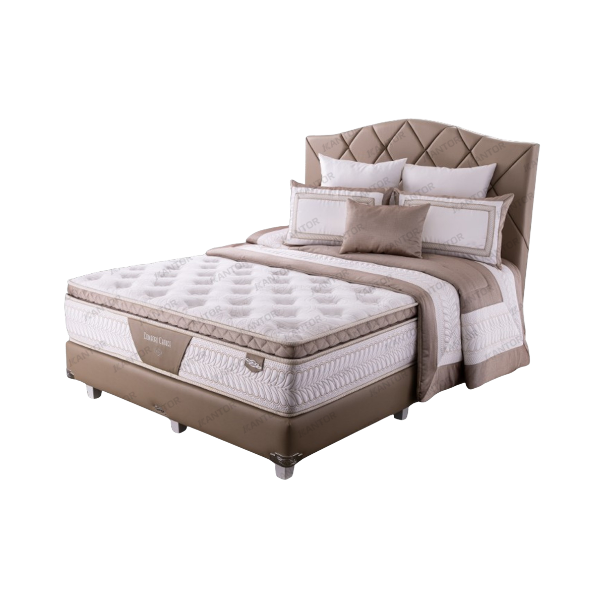 Kasur Comforta Comfort Choice dengan Pocket Springs 7-Zone Support – Tersedia di 1Kantor
