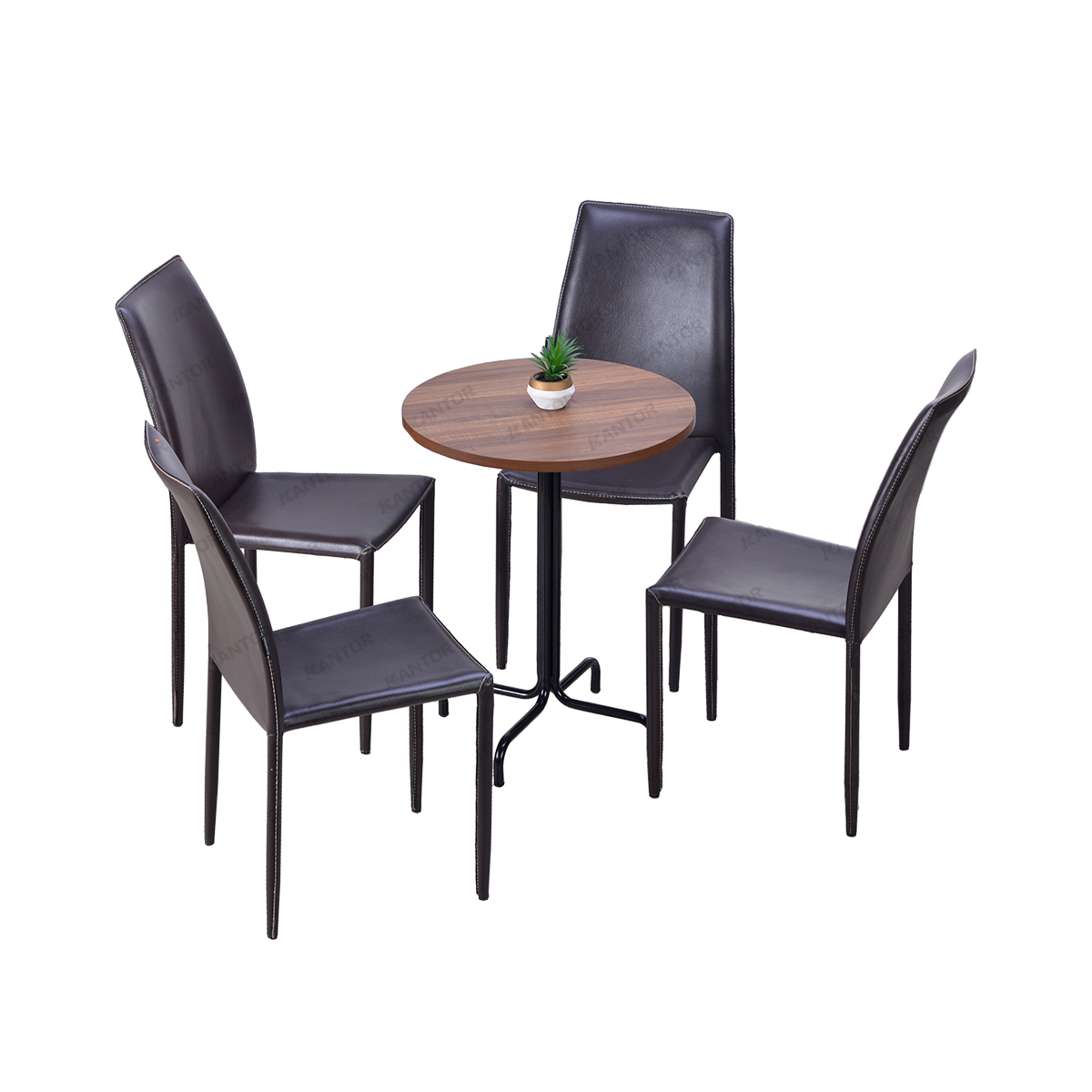 Meja Makan COFEMO Florida dan Kursi JC11 | Fullset