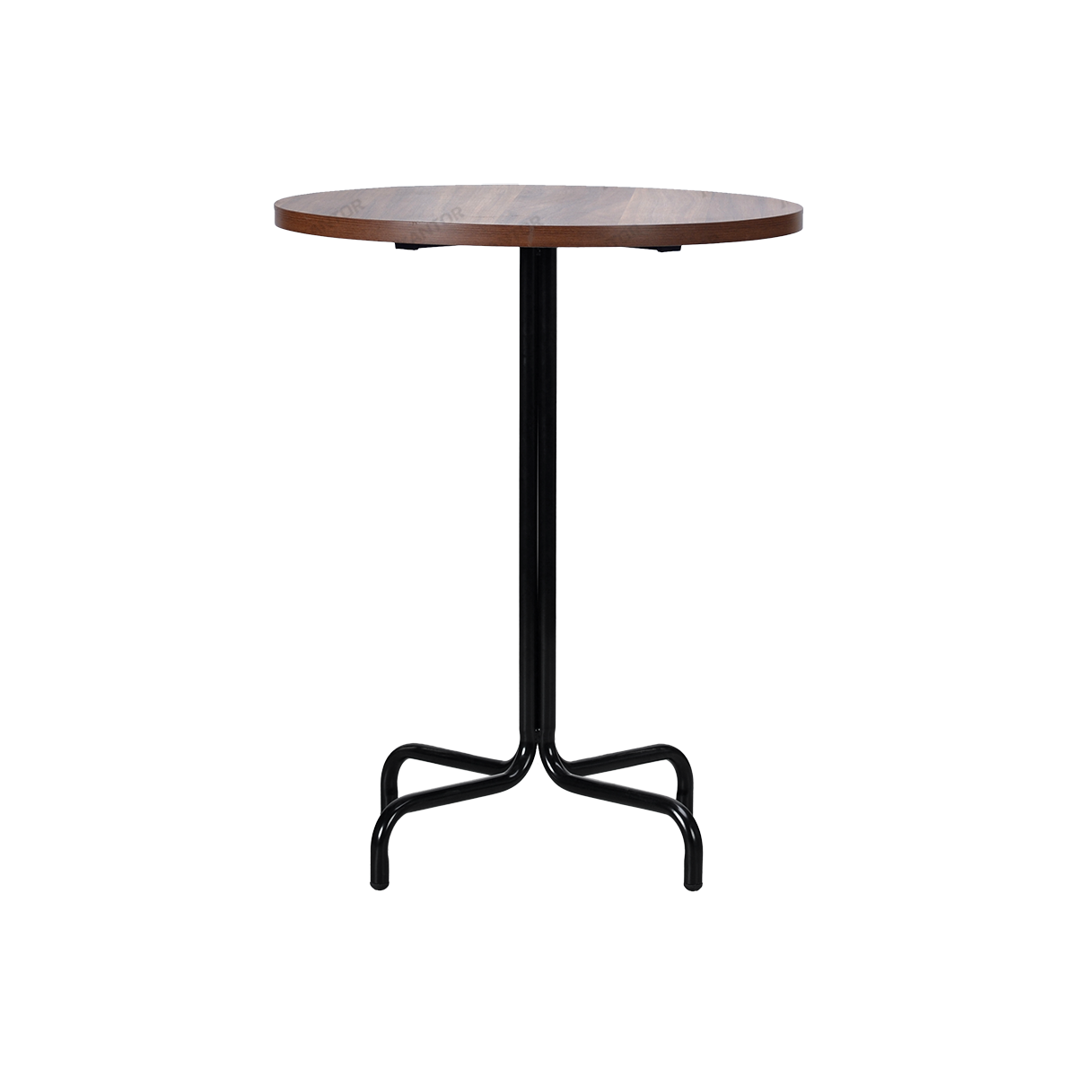 Meja Cofemo Florida bundar minimalis motif oak tua elegan Tersedia di 1Kantor.com