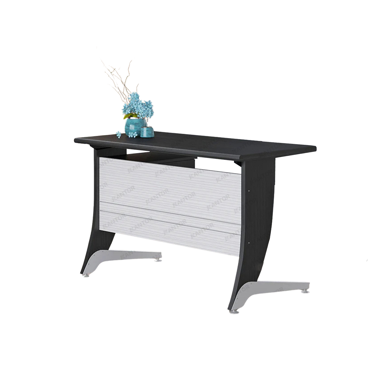 Meja Kantor Siantano OT 121 desain modern Walnut untuk office table ruang kerja