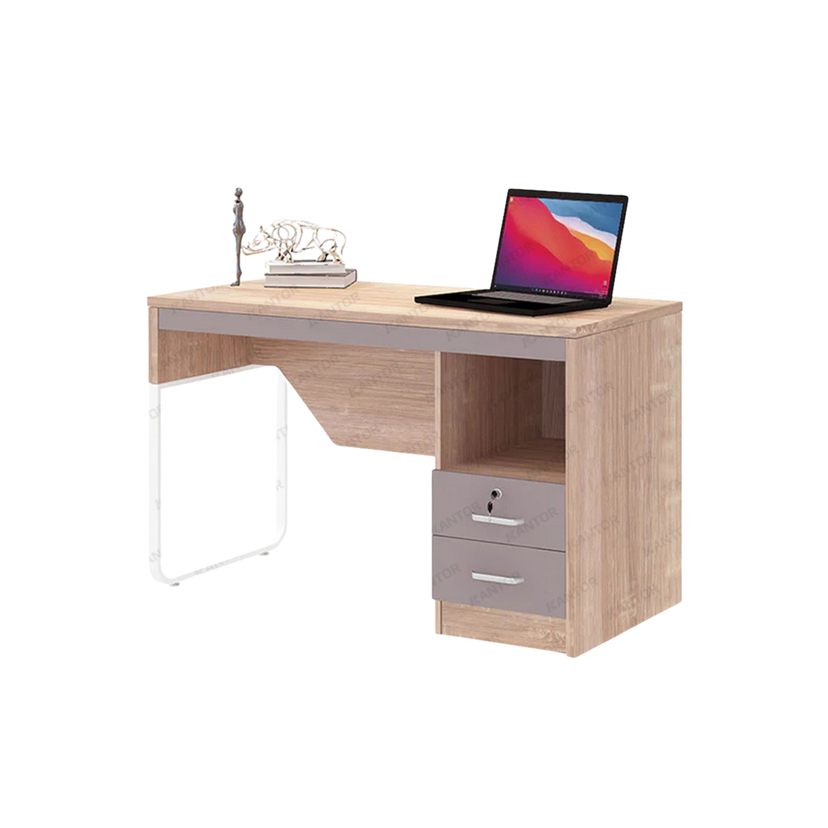 Meja Kantor Siantano OT 155 desain modern untuk office table ruang kerja minimalis