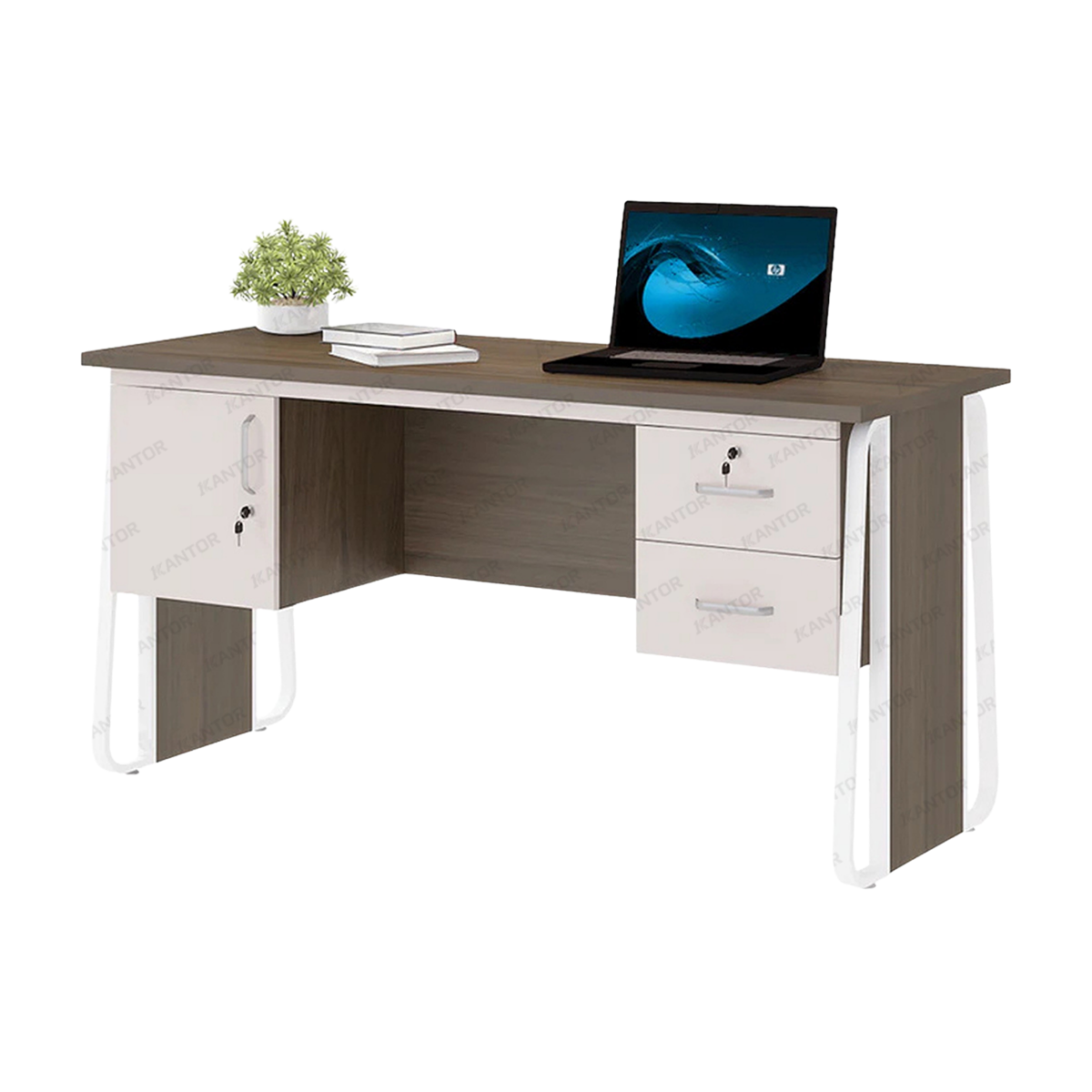 Meja Kantor Siantano OT 157 desain modern untuk office table ruang kerja minimalis