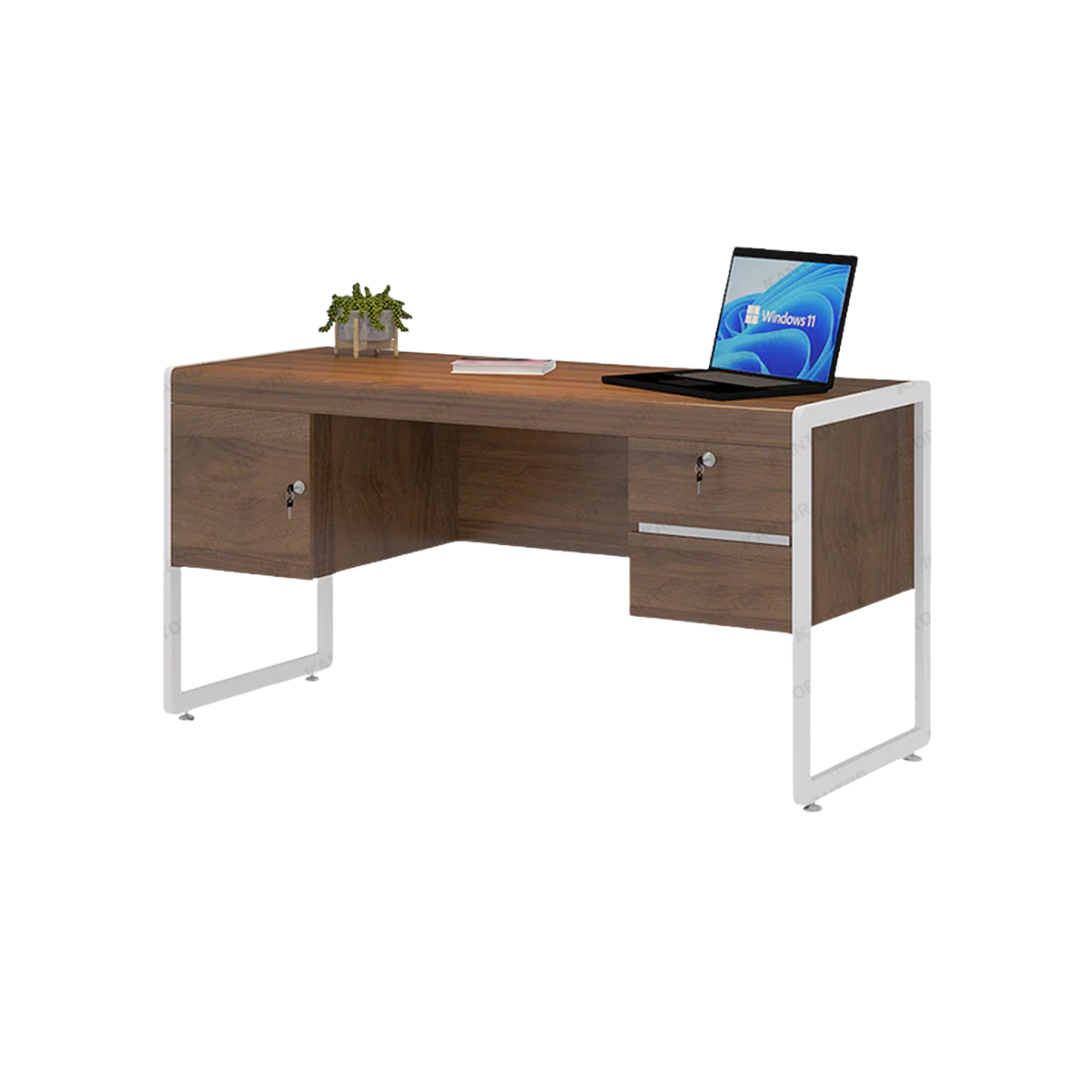 Meja Kantor Siantano OT 159 desain minimalis modern untuk office table ruang kerja
