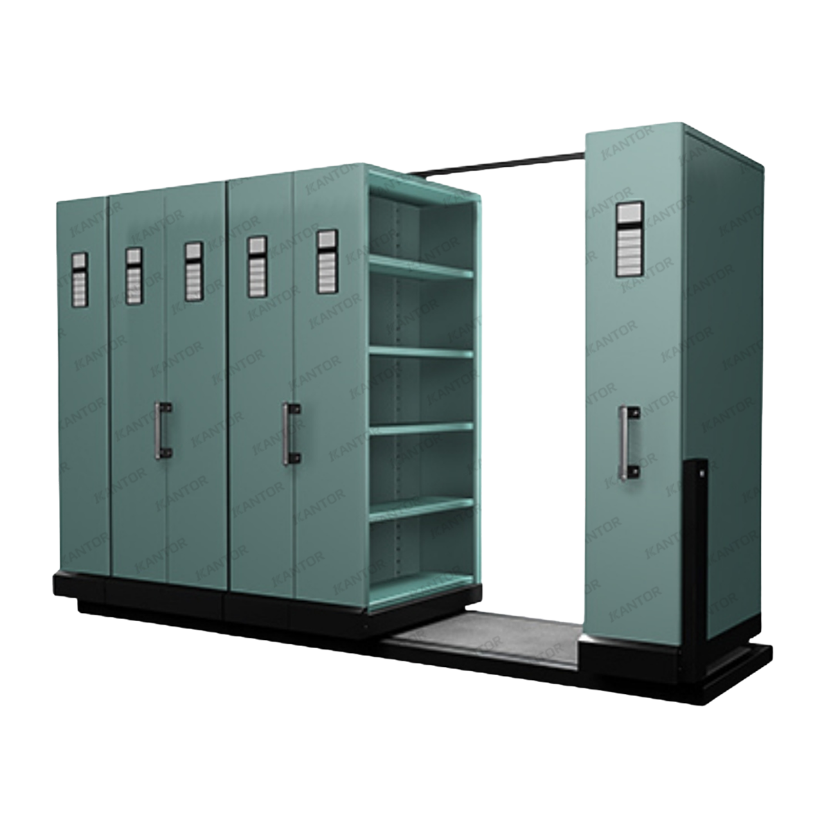 Mobile File Alba Metal lemari arsip besar manual efisien dan aman — Tersedia di 1Kantor.com