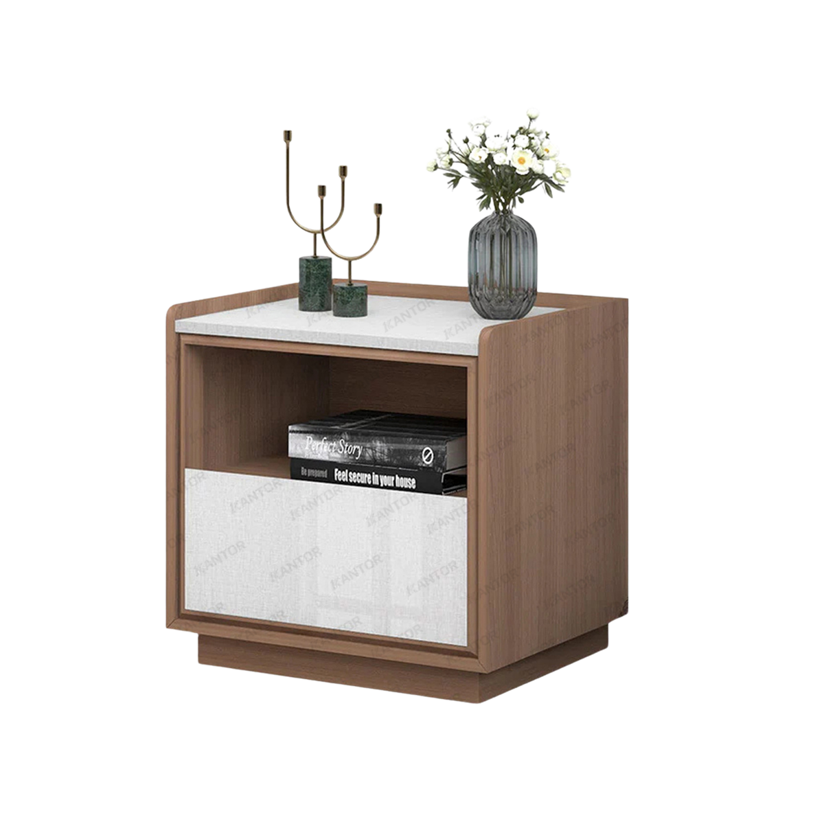 Lemari samping kasur NK DANTE pilihan nakas harga terjangkau bergaya minimalis modern untuk berbagai interior.