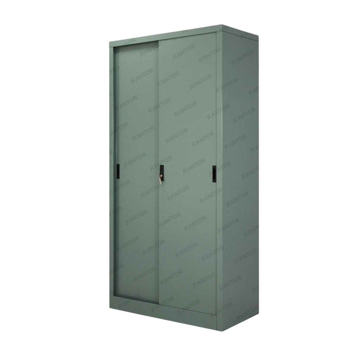 Lemari besi sliding door Alba Metal SD 203 desain hemat ruang – Tersedia di Satu Kantor