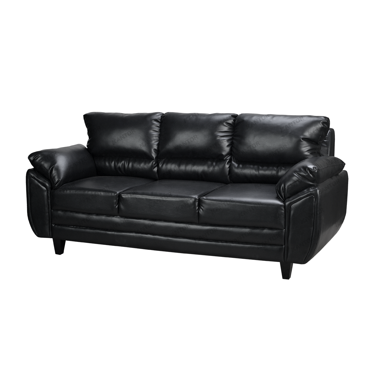 sofa tiga seater Harold Georgia nyaman untuk ruang keluarga besar