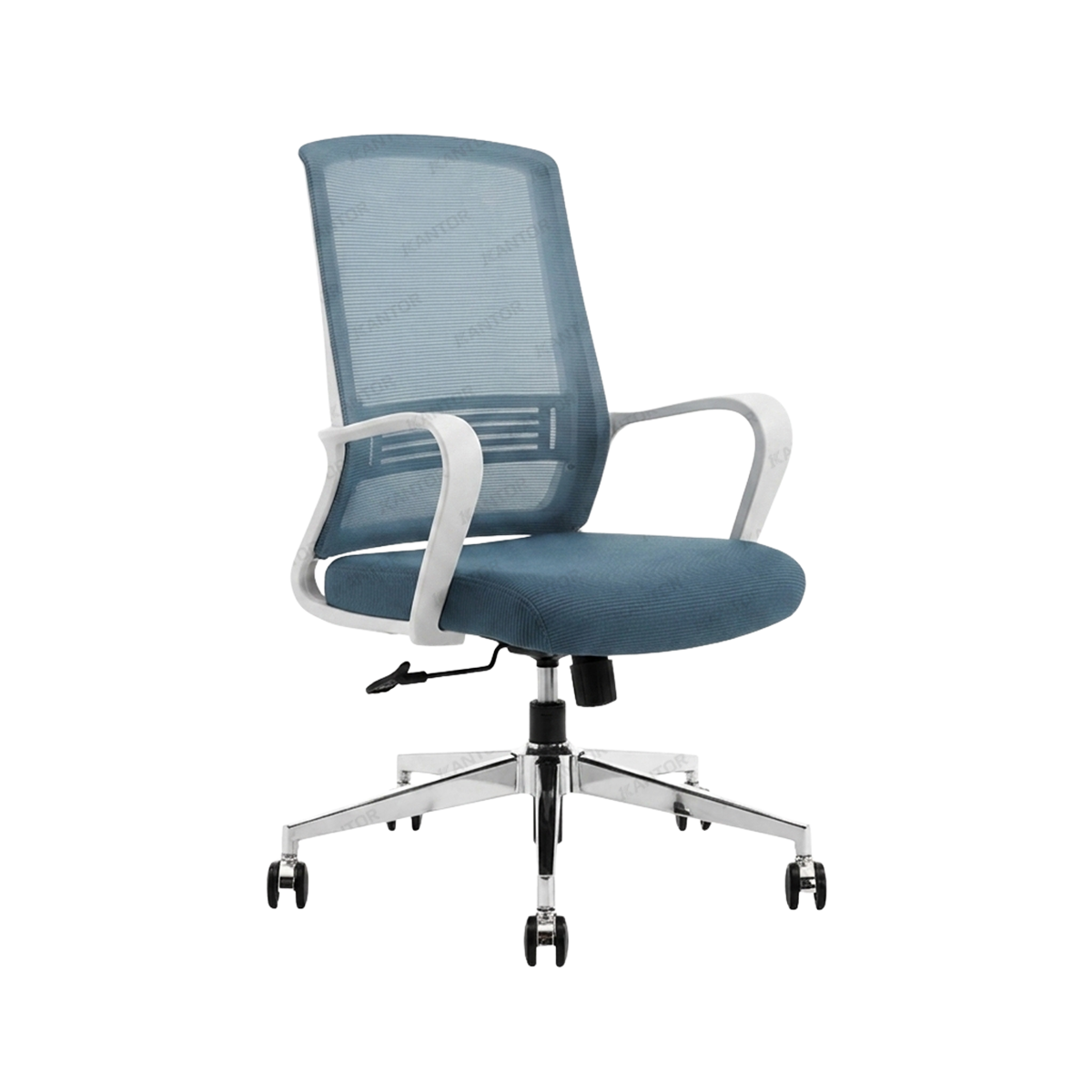 Kursi Kantor VOIT NVO 307 A Frame White Desain modern dengan sandaran mesh breathable