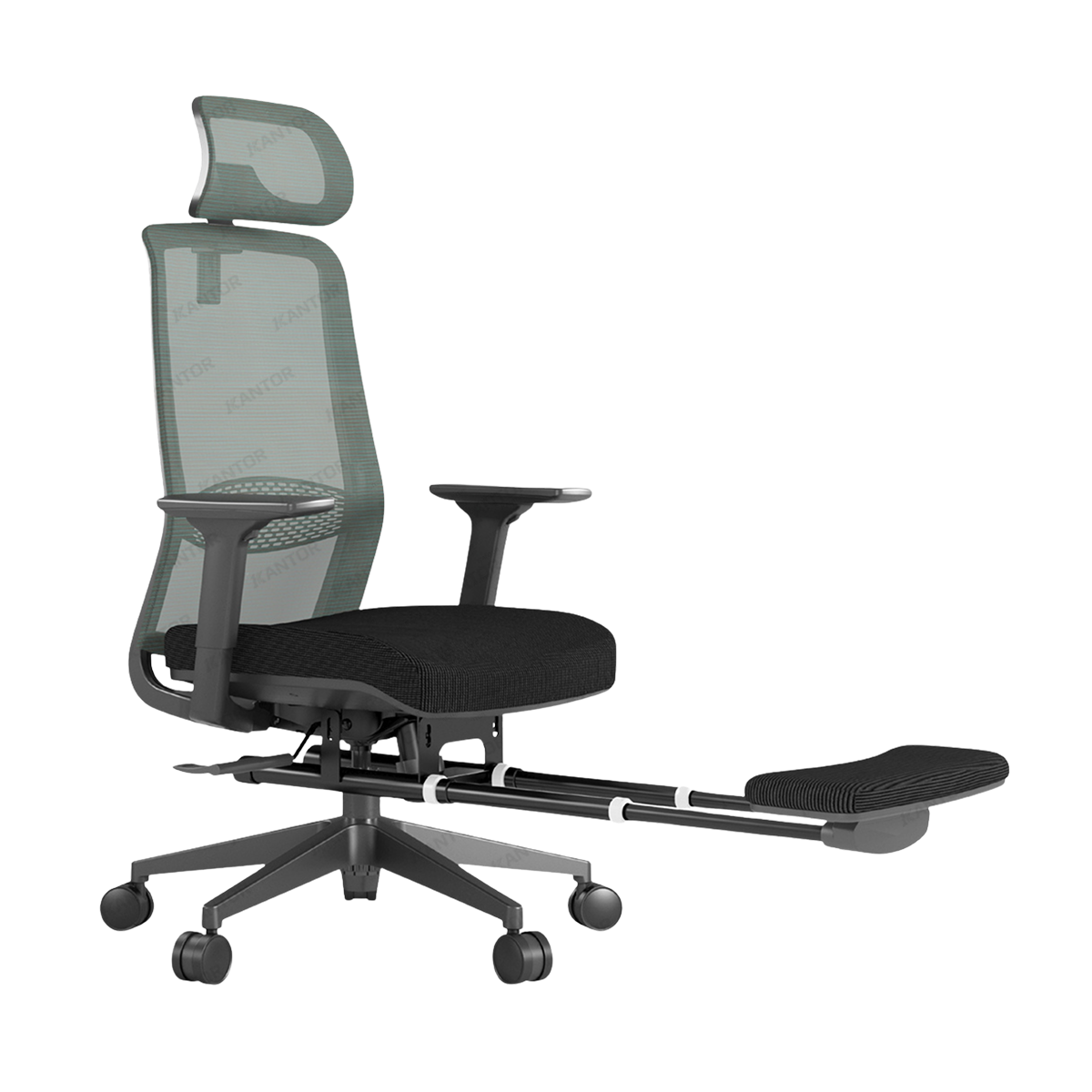 Kursi Kantor FIRM Volcano Nap Ergonomis dengan sandaran kaki untuk kerja nyaman