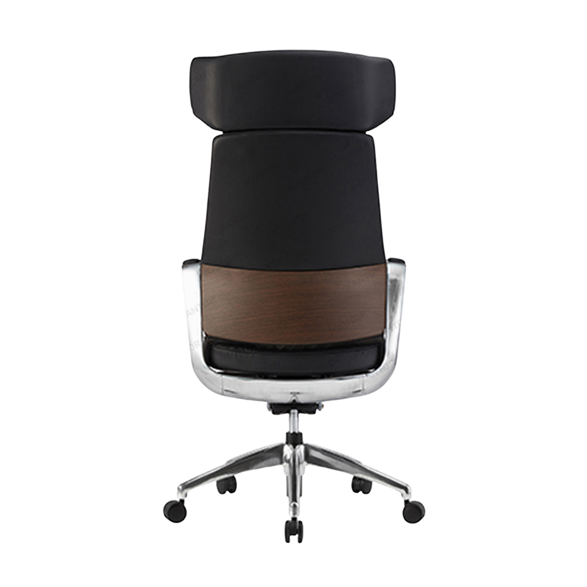 Kursi Kantor Volf Wing Modern dengan panel wood veneer elegan
