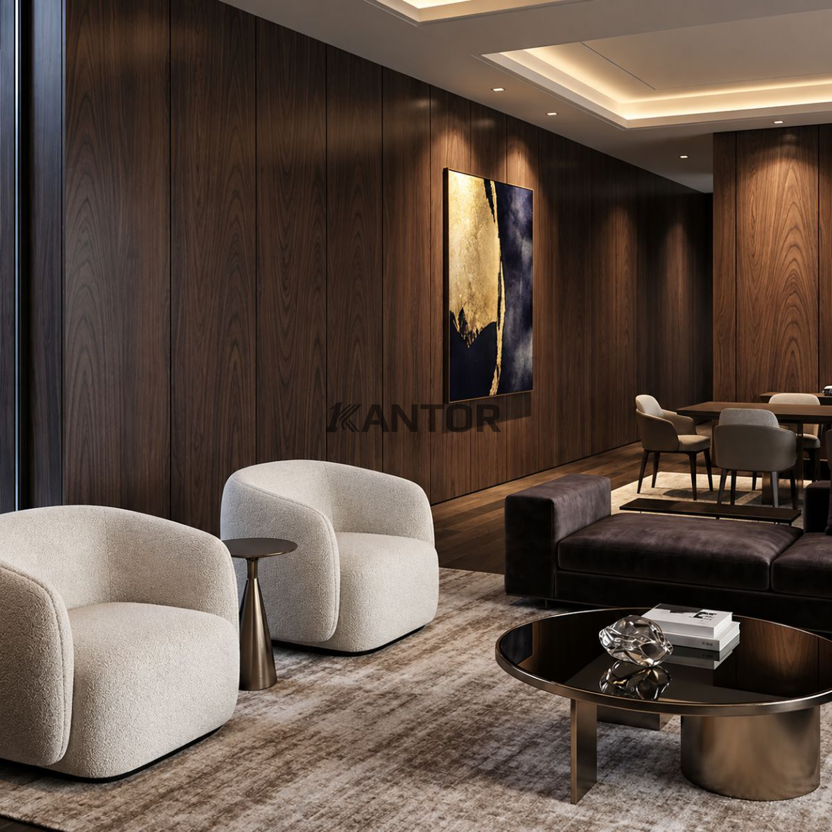 Panel dinding WPC MEVVAH motif kayu untuk ruang tamu tersedia di 1kantor.com