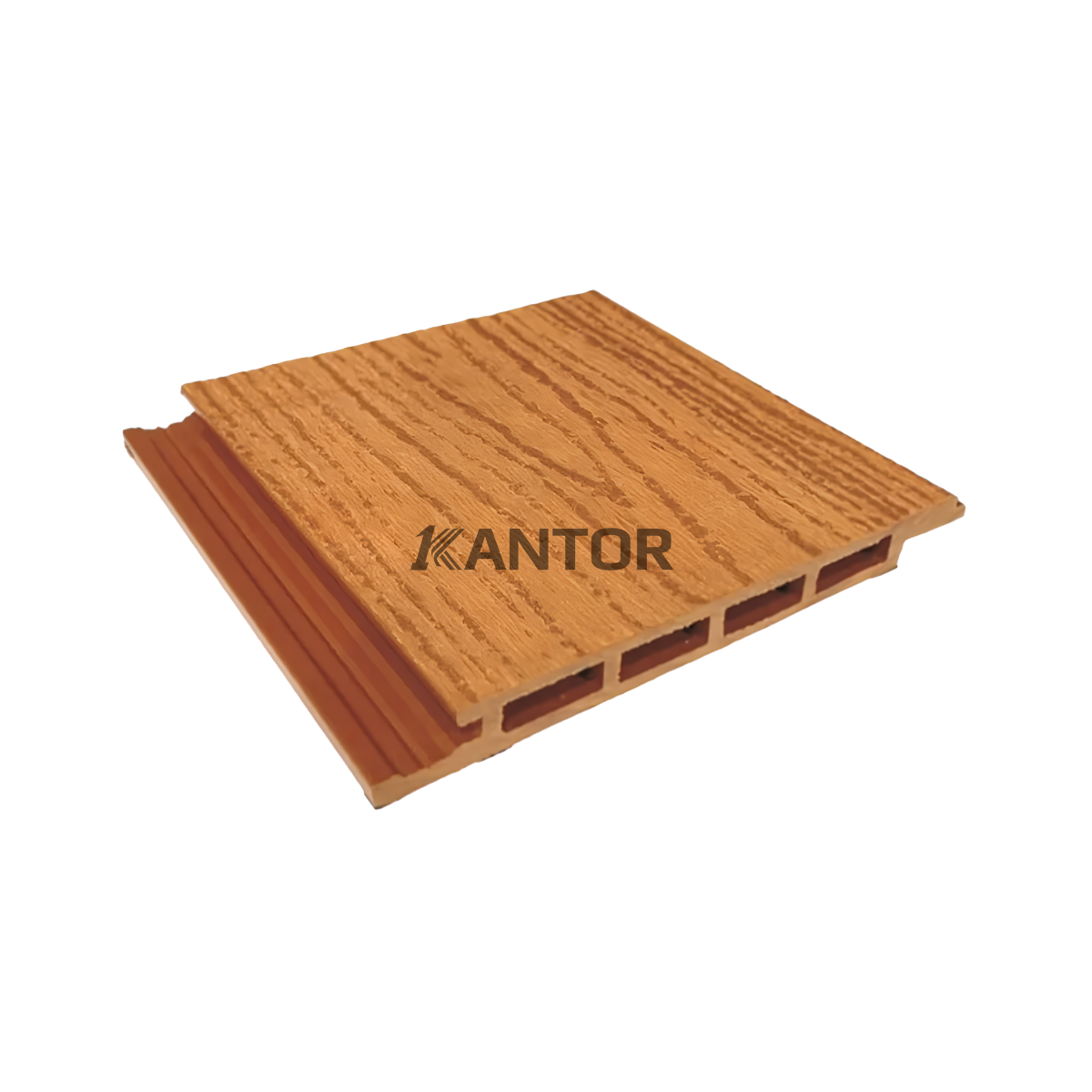 Panel WPC dinding Kayu Asri motif kayu alami untuk interior modern. 1kantor.com