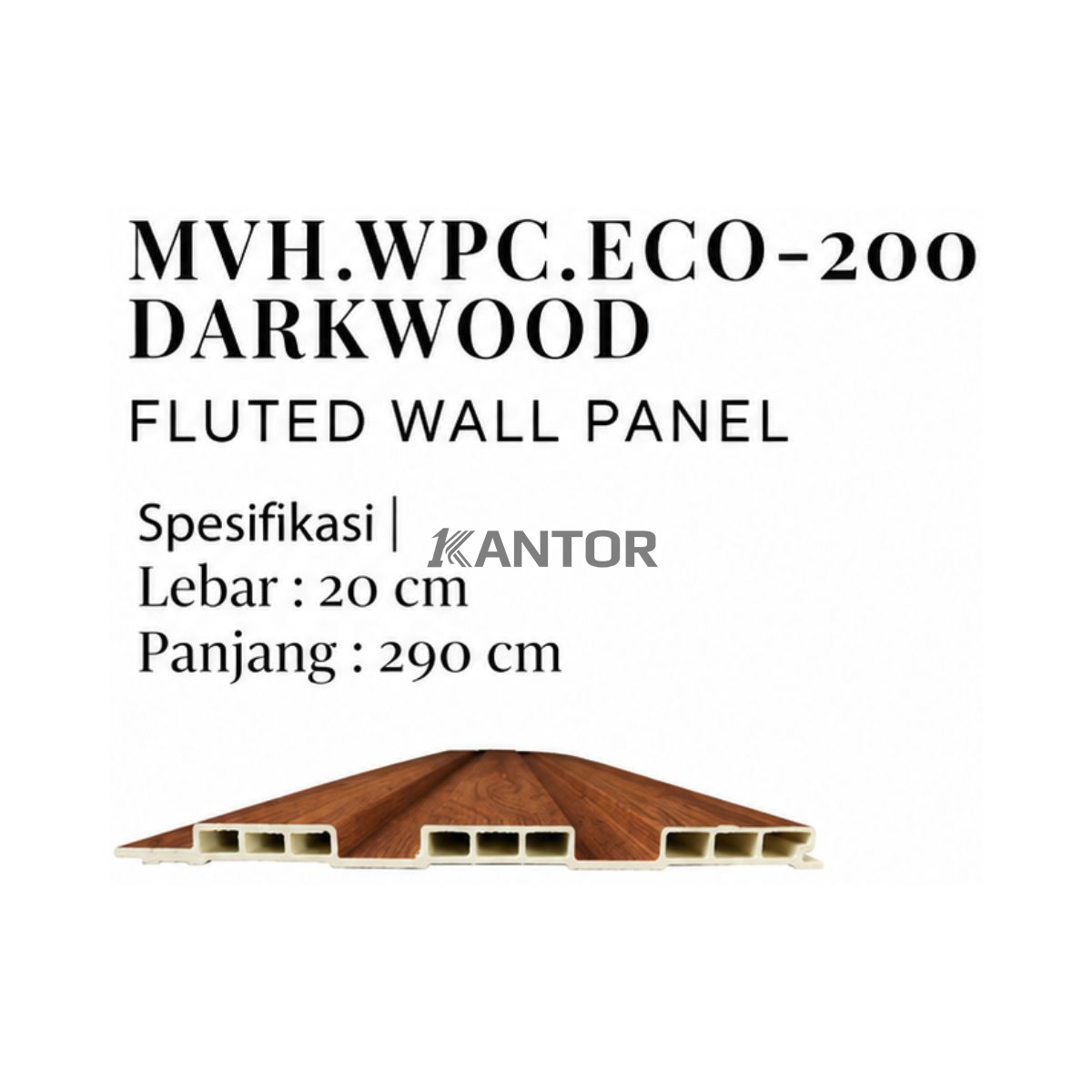 Panel dinding MEVVAH dengan desain fluted untuk ruang tamu tersedia di 1kantor.com