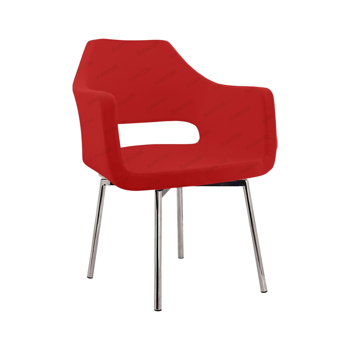 Sofa Lounge Ichiko WIGGY Desain modern dengan kaki chrome steel
